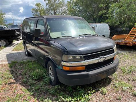 2004 Chevrolet Express G2500 For Sale Fl Tampa South Tue Jan 16 2024 Used And Repairable