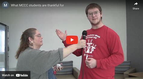 Why Mccc Students Are Thankful Mcccagora