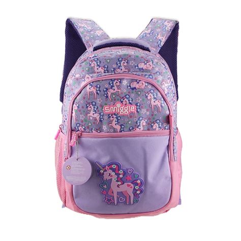 Smiggle School Bag Original Smiggle Backpack Beg Sekolah Beg Sandang Beg Cute Comel Size L 42cm