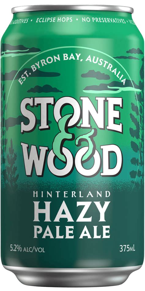 Stone Wood Hinterland Hazy Pale Ale Cans 4 X 375ml 4 Pack Bayfield S