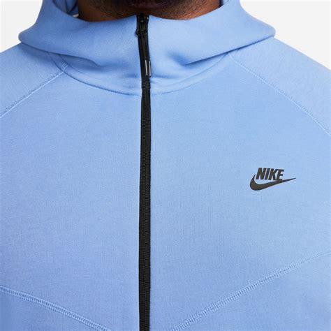 Veste Survêtement Nike Techfleece Bleu Ciel Sur Foot Fr