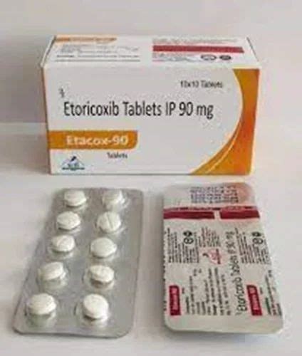 Intacoxia Etoricobix Etoricoxib 90mg Tablet 1x10 At 600 Stripe In Nagpur