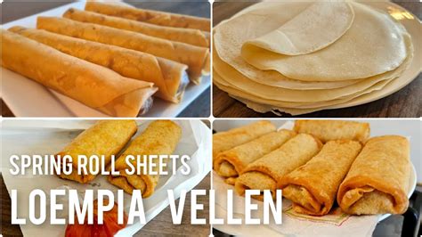 Loempia Vellen Maken Snel Recept How To Make Spring Roll Sheets Recipe