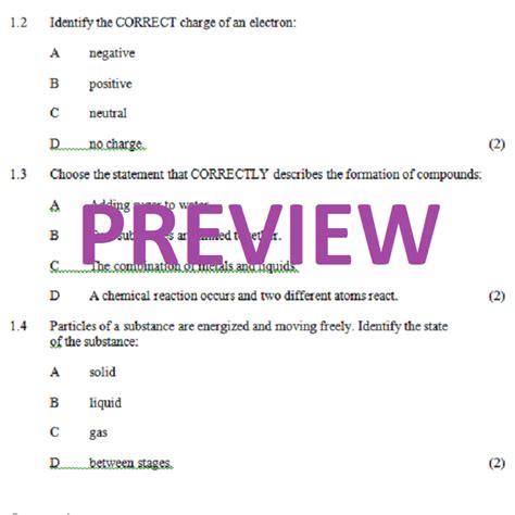 Grade Natural Science Term Topic