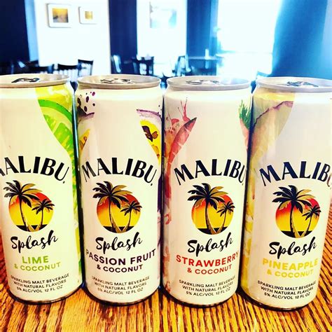 Malibu Drinks Can - Malibu Extends Pre Mixed Can Range With Mango