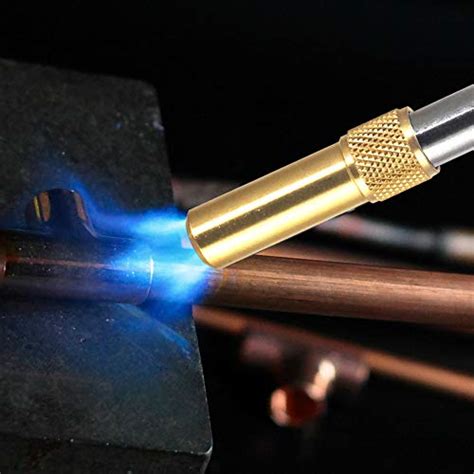 Bluefire Metal Handle Swirl Flame Gas Welding Torch Replaceable Tube Fuel By Mapp Map Pro And