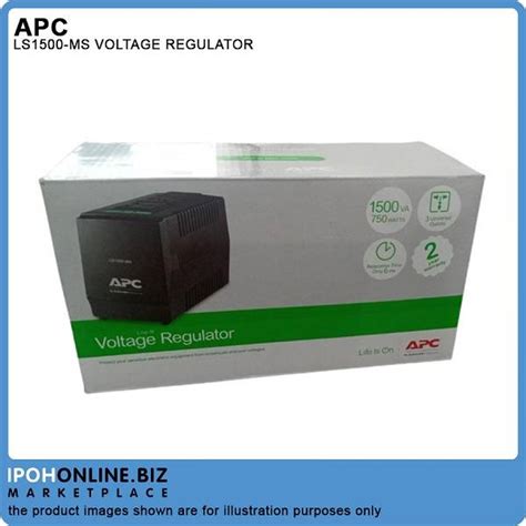 APC AVR LINE-R 1500VA LS1500-MS Automatic Voltage Regulator With 3 ...