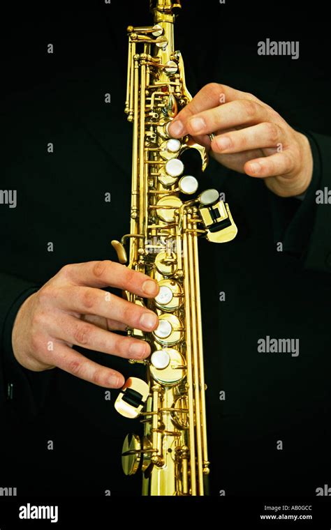 Soprano saxophone player Stock Photo, Royalty Free Image: 4157643 - Alamy