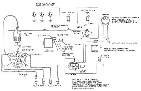 A Detailed Ford 9n Wiring Diagram For A 12 Volt Conversion