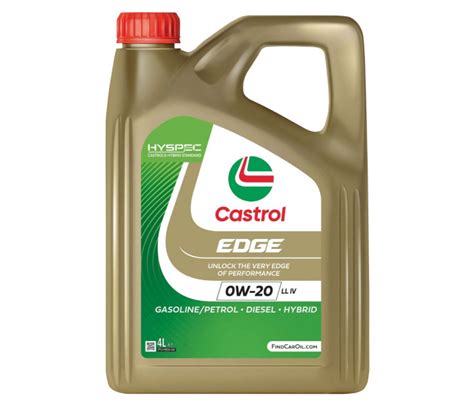 Castrol Edge 0w20 LL IV Olie 4 Liter CROP