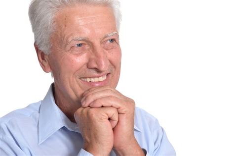 Premium Photo Portrait Of A Mature Man Close Up