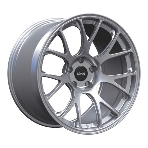 Konig® F1m Wheels Silver Rims