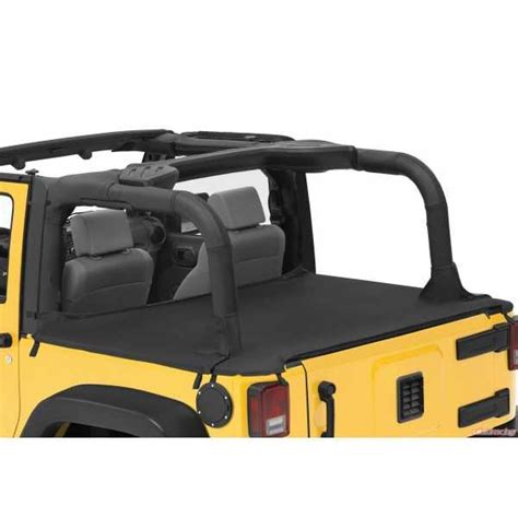 Tonneau Cover Bestop® Noir Jeep Wrangler Jk 2 Portes 2007 2018