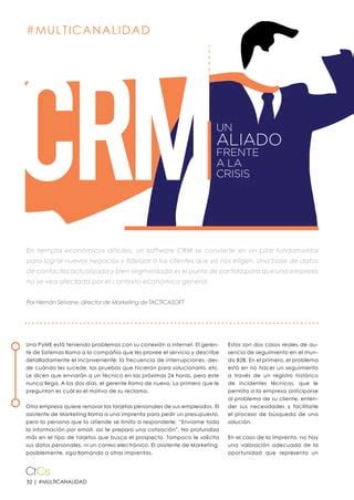 Crm Un Aliado Frente A La Crisis Pdf Descarga Gratuita