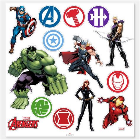 Bring The Action With You Anywhere With This Sticker Sheet Full Of Your