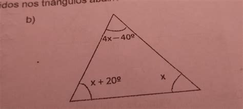 Determine O Valor Dos Termos Desconhecidos Nos Triângulos Abaixo Com