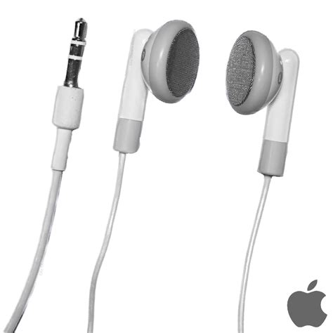 Original 2001 Apple Earbuds Headphones for iPod 3.5mm Jack Auxiliary M ...