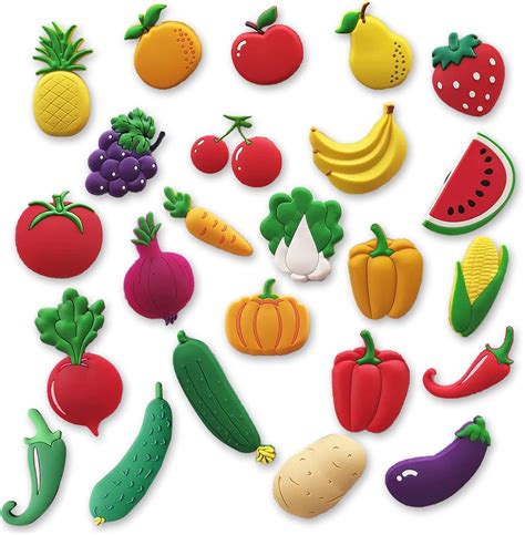 Imanes de frutas para nevera, imanes para refrigerador, pizarra blanca ...