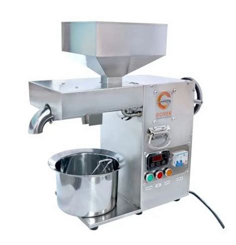 Mini Expeller Commercial Multi Oil Seeds Press Machine Capacity Upto