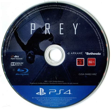 Prey 2017 Playstation 4 Box Cover Art Mobygames