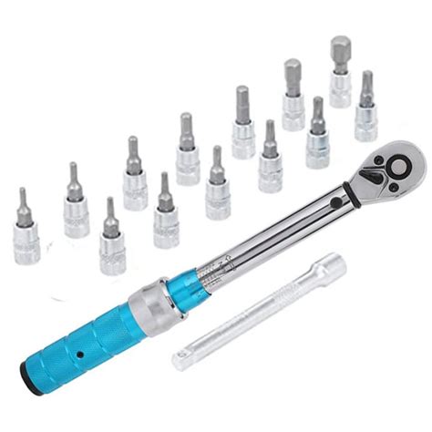 Ratchet Torque Wrench Piece Set Tool Maintenance Toolbox Multi