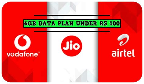 Jio Vodafone Idea Gb Data Plan Under Rs Recharge Plan