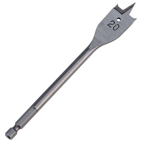 Milwaukee 4932363138 Flat Wood Drill Bit 20 X 160mm Rapid Electronics