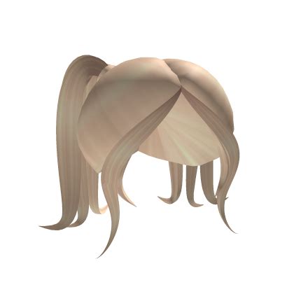 Cute Preppy Blonde Bangs Pigtails Hair Roblox