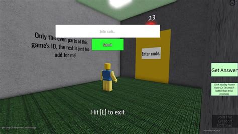 All Roblox Puzzle Doors Answers The Nerd Stash