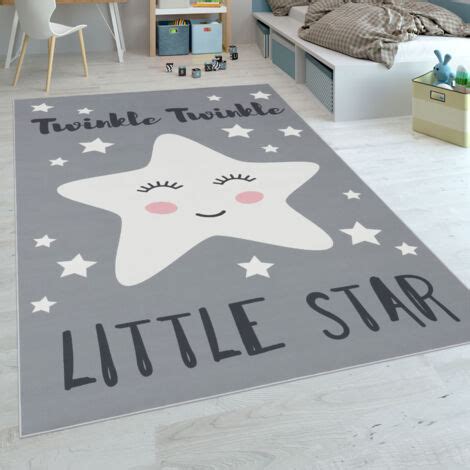 Paco Home Alfombra Habitaci N Infantil Moderna Lavable Estrella