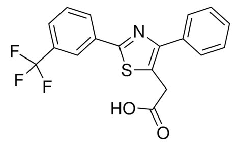 Phenyl Trifluoromethyl Phenyl Thiazol Yl Acetic Acid