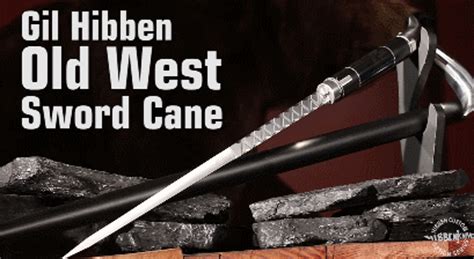 Gil Hibben Old West Custom Sword Cane for Self Defense