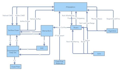 Simplified Global Carbon Cycle | Insight Maker