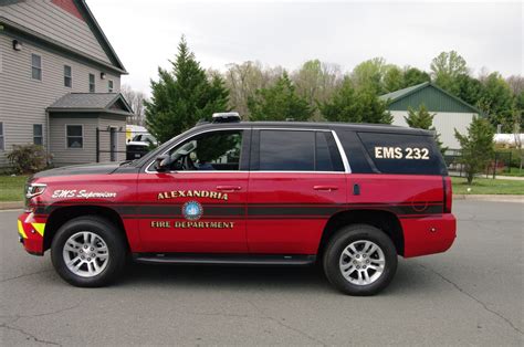 Alexandria Fire Department Tahoe Ems Fastlane Emergency Vehicles