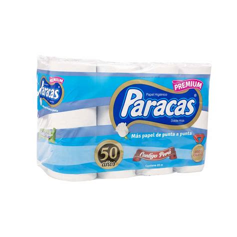 Papel Higiénico Paracas Azul Doble Hoja Premium Paquete 24un Supermercado