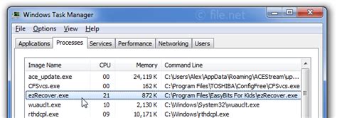 ezRecover.exe Windows process - What is it?