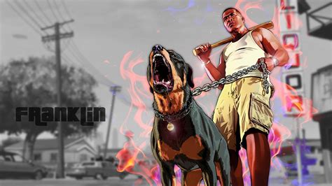 Grand theft auto v gta 5 chop wallpaper | (131882)