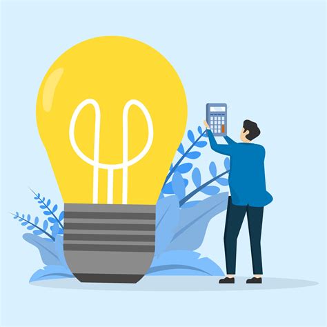 Power saving concept. sustainability illustration concept. reduce