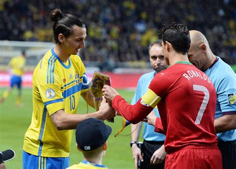 Cristiano Ronaldo And Zlatan Ibrahimovic Both Reached Personal