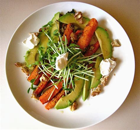 Kitchen Fiddler Roasted Carrot And Avocado Salad A La Abc Kitchen