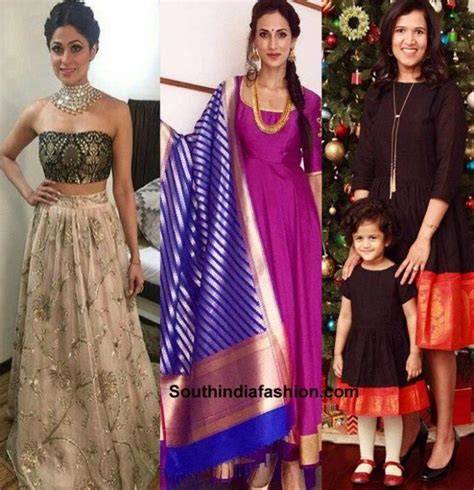 How To Reuse Old Sarees From Your Mom S Wardrobe South India Fashion