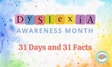 Dyslexia Awareness Month Days And Facts Celebrating Neurodiversity