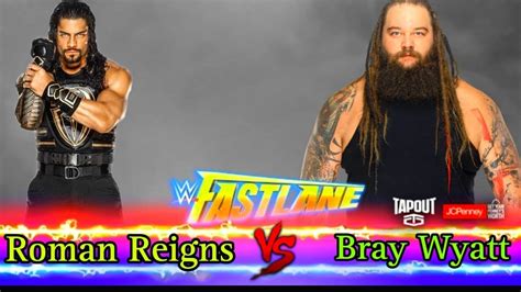 Epic Showdown Roman Reigns Vs Bray Wyatt Full Match Intense Battle