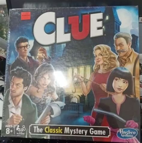 Hasbro Clue The Classic Mystery Board Game A58260 New And Sealed £974