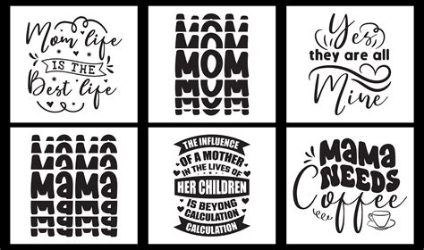 Mom Svg Design Bundle 9 Mom Svg Graphic By Amazinart · Creative Fabrica