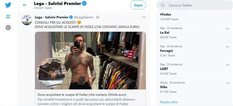 Giuseppe Conte Si Schiera Con Fedez Salvini Attacca Il Costo Delle Sue