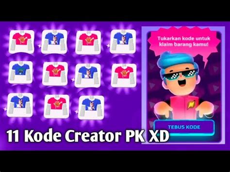 11 Kode Creator Gratis Di PK XD Update Zero Gravity PK XD KODE