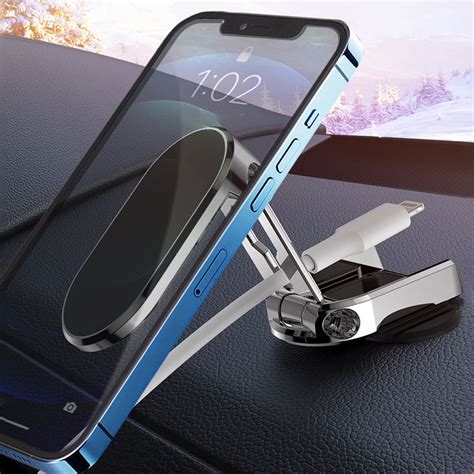 Metal Folding Car Phone Holder Peonlyshop