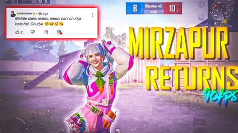 Mirzapur Return Redmi Note Pro Pubg Smooth Extreme Fps