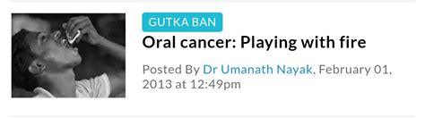 Best Oral Cancer Surgeon In India Oral Cancer Dr Umanath Nayak